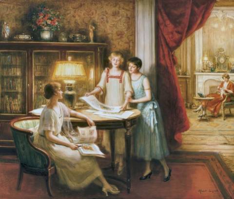 Peinture d'Albert Lynch