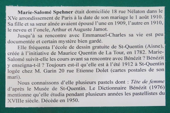 Emmanuel-Charles Bénézit, peintre réputé du XXème siècle, tissa des liens avec le Châtillonnais....