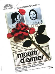 MOURIR D AIMER AFFICHE