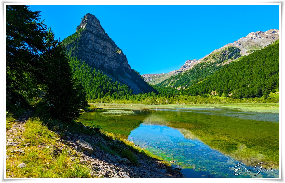 Le lac des Sagnes (Mercantour)