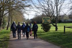 La randonnée du 16 mars à la Grâce-de-Dieu-Caen : le Petit Tour de Caen 01
