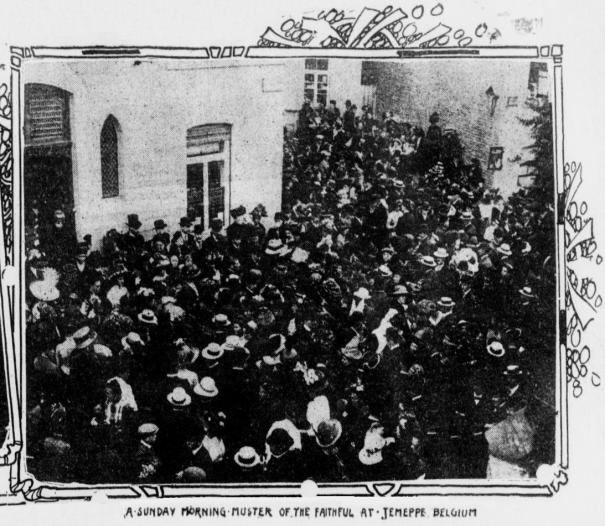 A Sunday Morning at Jemeppe (Belgium's Christian Scientists, San Antonio Express, October 13, 1912)