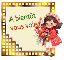 A BIENTÔT à plus tard blinkie hiver, automne et pluie