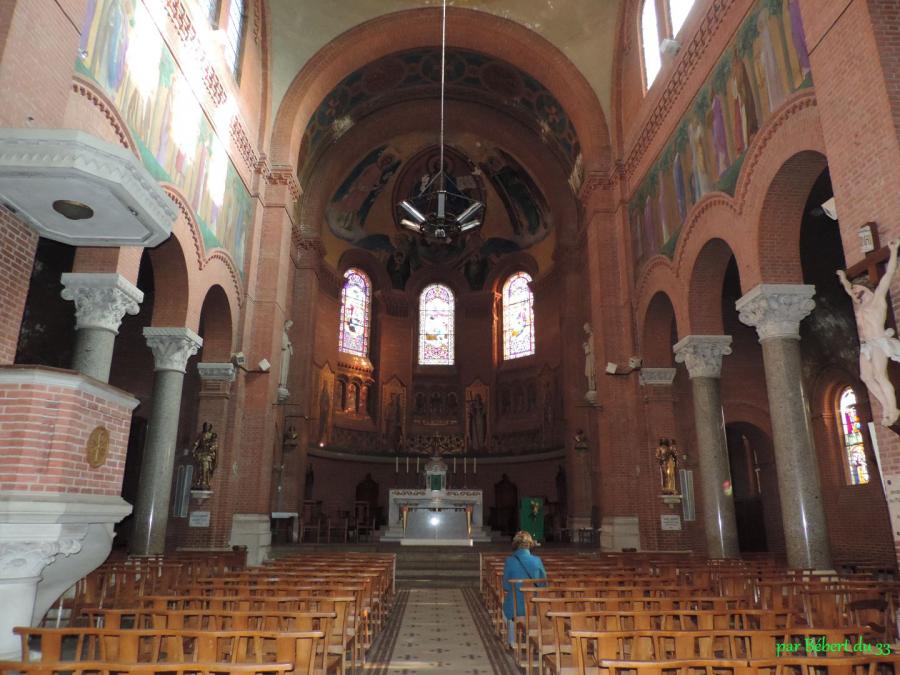 l'église Saint Catherine à Villeneuve (47)