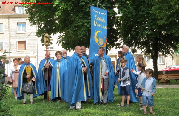 Saint Vorles a été fêté à Châtillon sur Seine....