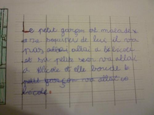 Ecrire à partir d'images - CP