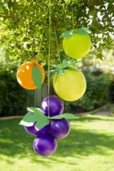 fruit balloons- fruit of the spirit lesson