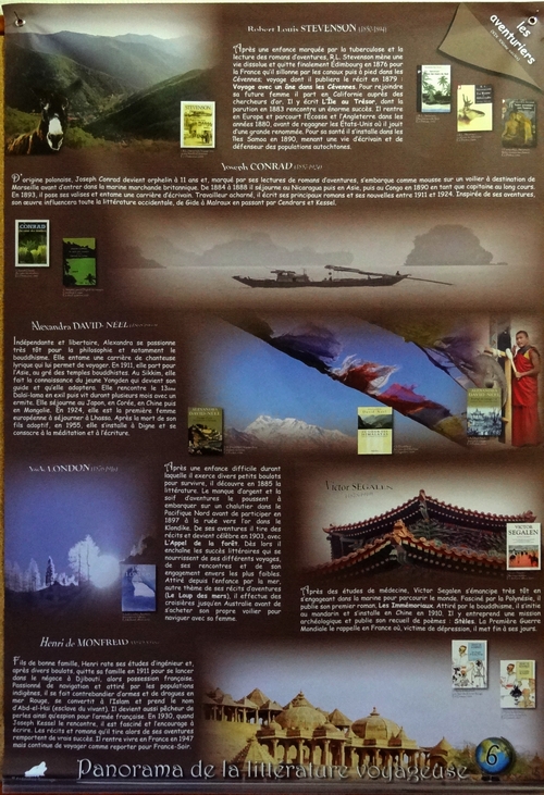 "Panorama de la littérature voyageuse", une exposition à la Bibliothèque Municipale