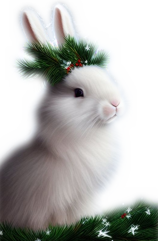 Lapin de Noël