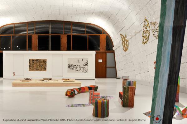 Exposition Grand Ensemble,Marie-Ducate,Claude-Caillol,Jean-Laube,Raphaëlle Paupert-Borne