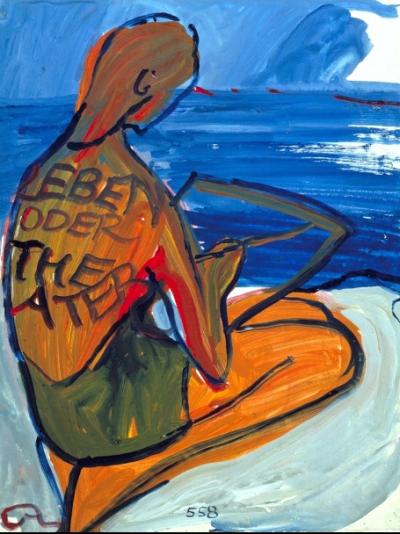 Charlotte Salomon, une artiste peintre...