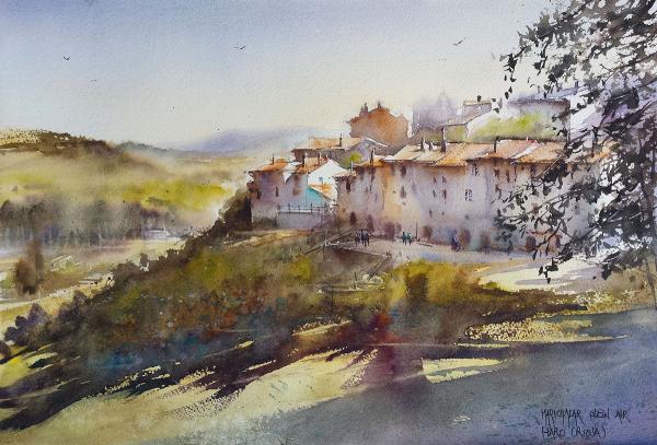 Aquarelle de Thierry de Marichalar