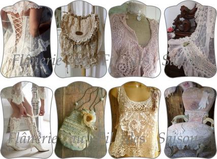 Cartonnettes "Dentelle"