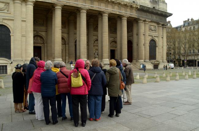 Autour de Saint-Sulpice avec Générations 13