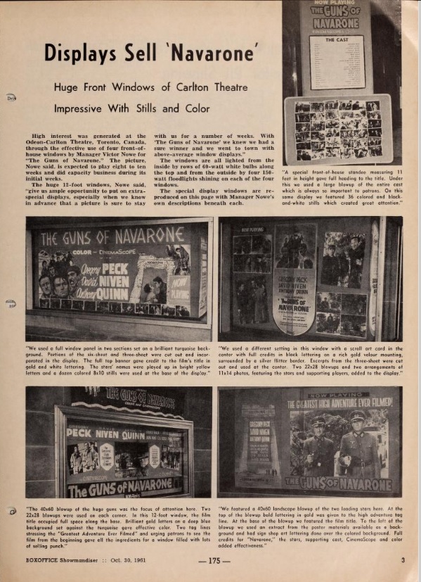 BOX OFFICE USA DU 21 JUIN 1961 AU 27 JUIN 1961 