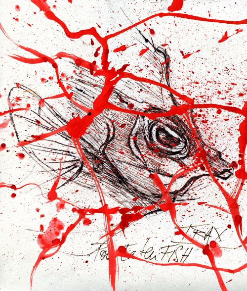 Eaten Fish, dessinateur iranien, camp de Manus Australie Amnesty