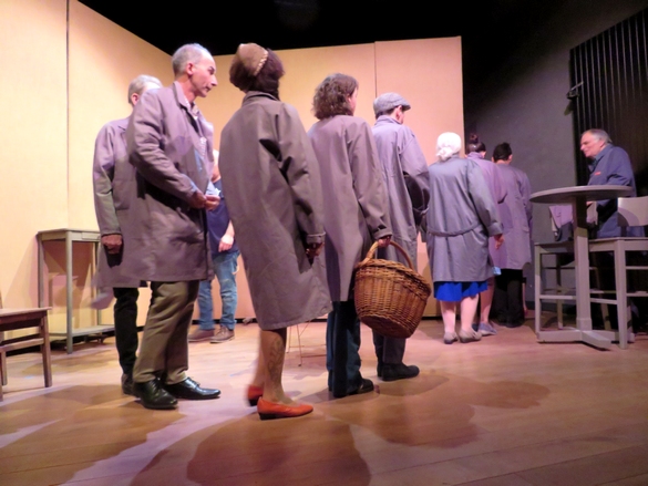 L'Atelier adultes de la Compagnie des Gens a présenté son nouveau spectacle...