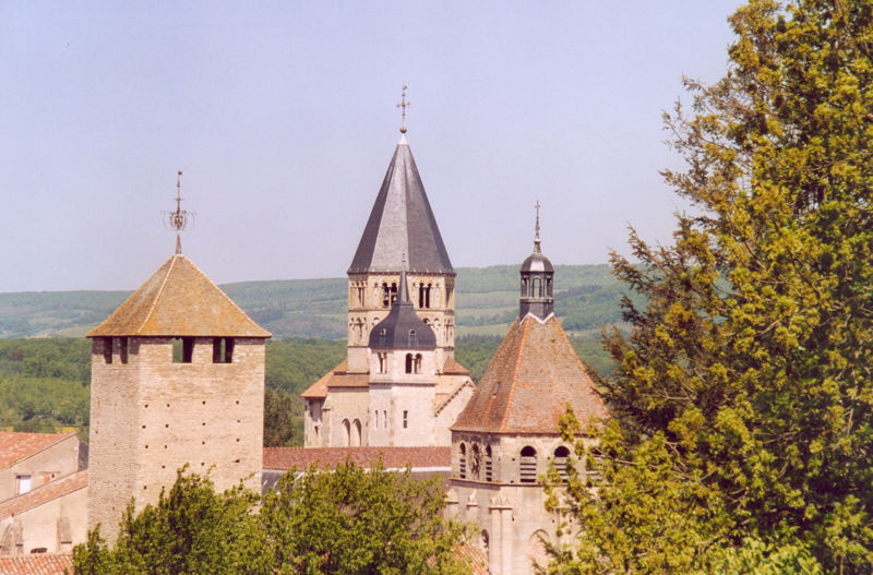 L’abbaye Saint-Pierre et Saint-Paul de Cluny.