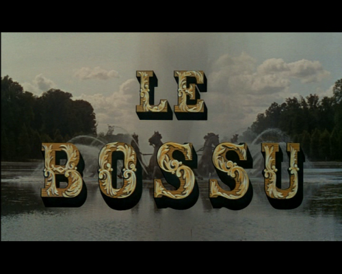 LE BOSSU - BOX OFFICE JEAN MARAIS 1960