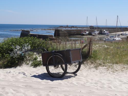 Hoedic, le port de la Croix