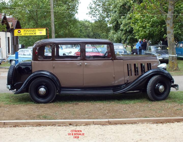 CITROEN AVANT LA TRACTION : LES "ROSALIE"
