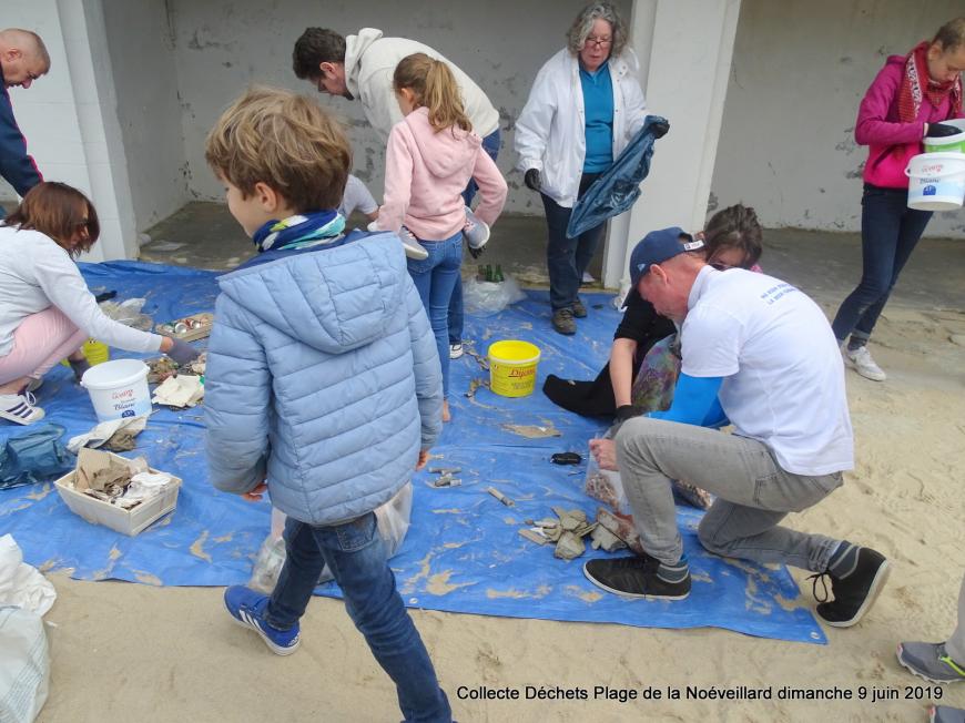 Nettoyage Plage de la Noéveillard Pornic juin 2019
