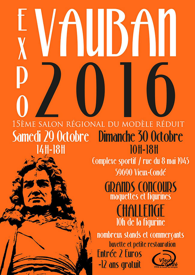 Salon régional du modèle réduit, à Vieux-Condé