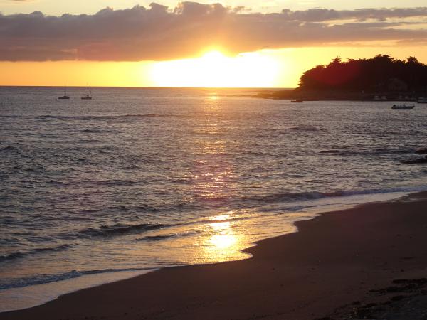 Un soir du mois de septembre sur la mer