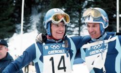 1968 Jean-Claude Killy et Guy Perillat aux JO d'hiver de Grenoble