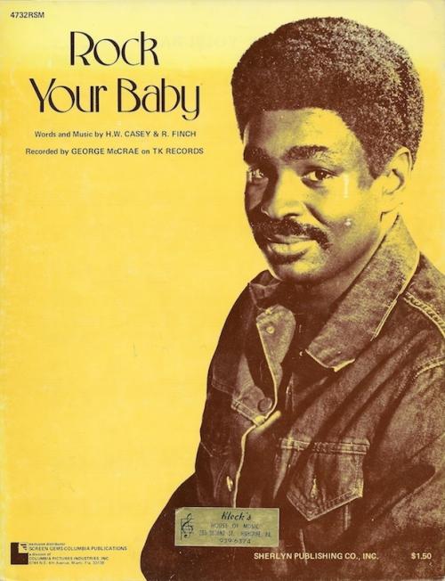 George McCrae : Album " Rock Your Baby " T.K. Records 501 [ US ]