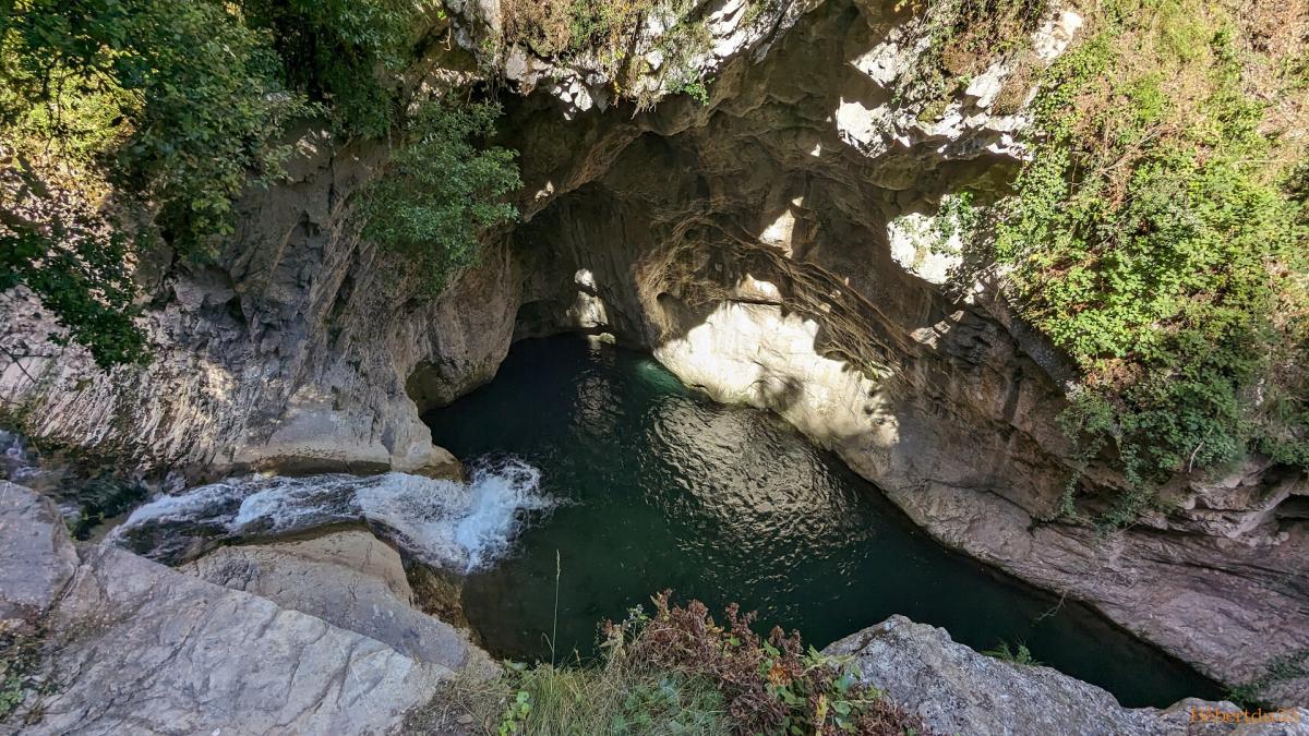 une cascade à Sospel 