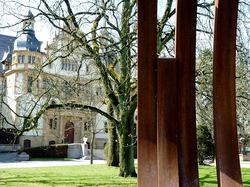 Metz / L'hôtel "La Citadelle" dans le quartier de l'Arsenal...