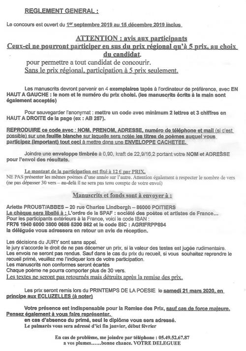 CONCOURS EN POITOU