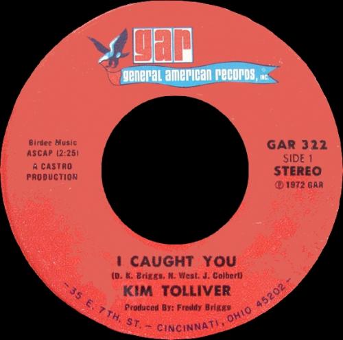 Kim Tolliver : CD " The First Singles " Soul Bag Records DP 74 [ FR ]