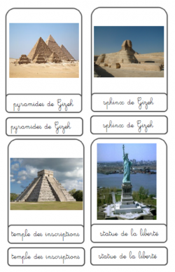atelier monuments du monde