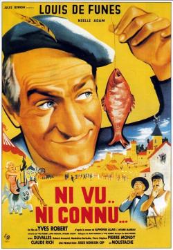 NI VU NI  CONNU BOX OFFICE FRANCE 1958
