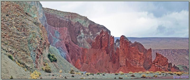 16/03/2022 après-midi : admirer la Vallée Arco Iris (Arc en ciel) suivi d'une collation en buvant un petit coup de "carmenere" furent des moments bien agréables ... - Atacama - Chili