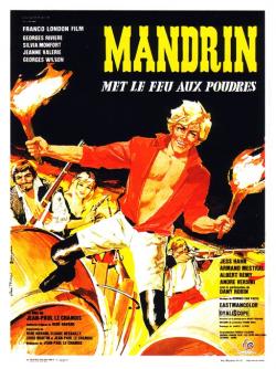 MANDRIN BOX OFFICE FRANCE 1962 AFFICHE DE VANNI TEALDI