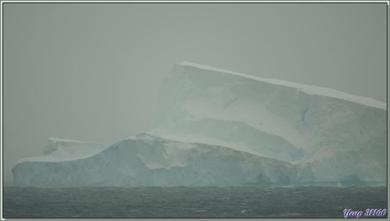 03/03/2022 : navigation très monotone entre Mer de Ross et Mer d'Amundsen - Antarctique