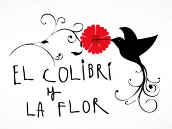 El colibri y la flor. Colombie.