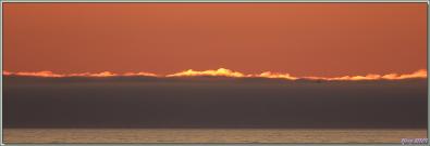 Coucher de soleil à 22 h 50 - Au large d'Aasiaat - Groenland