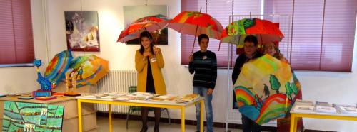 Parapluies en bibliothèques... 