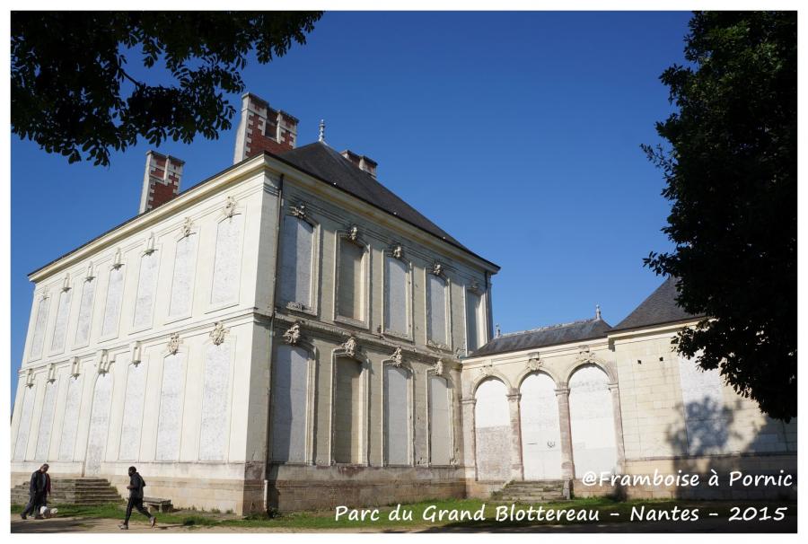 Nantes Parc du grand Blottereau - chateau qui ne se visite pas il est en restauration
