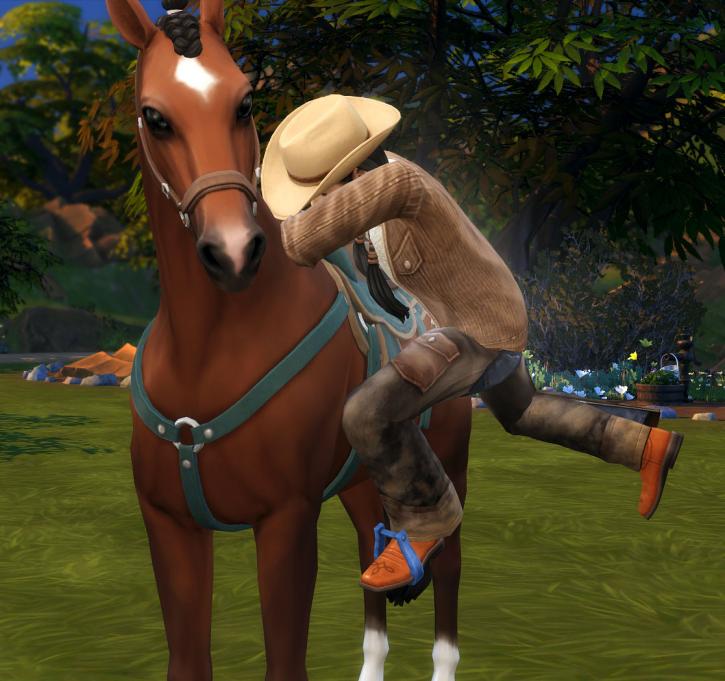 [Vie au ranch] Célian apprend à faire du cheval