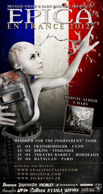 EPICA_French Tour Avril 2012