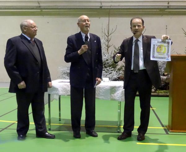 Les vœux d'Hubert Brigand, Maire de Châtillon sur Seine pour la nouvelle année 2015