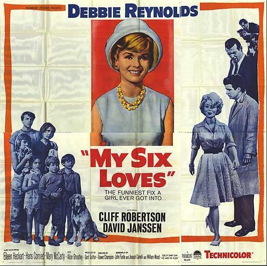 MY SIX LOVES BOX OFFICE USA 1963