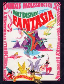 FANTASIA AFFICHE FRANCE 1976