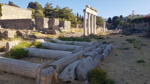 KOS, l'acropole de l'agora