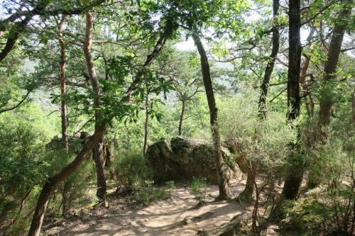 Visite du Colorado Provençal à Rustrel